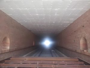 벽돌공장 에너지 절약형 리모델링 - Anchor-Tech 세라믹 파이버 모듈